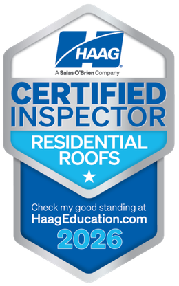 HAAG Certified Inspector Residential Roofs