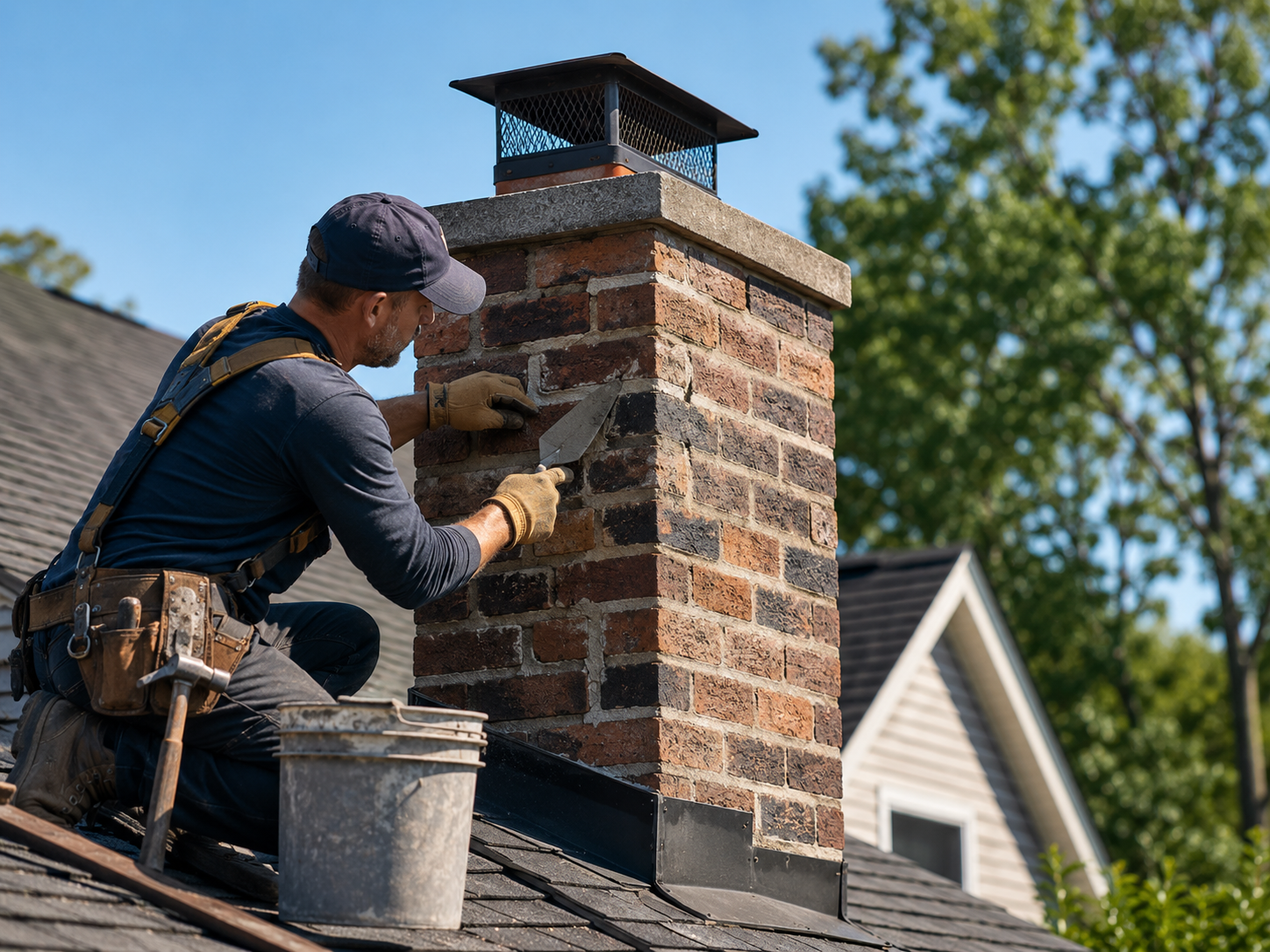 Masonry and chimney repair