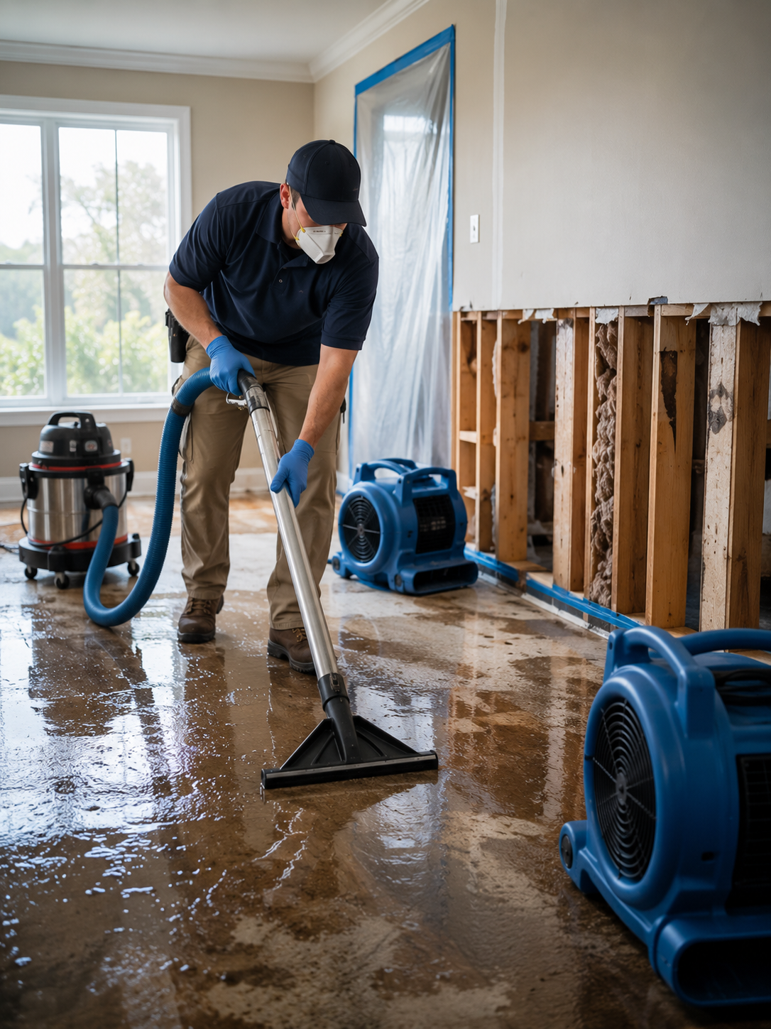 Property damage restoration service