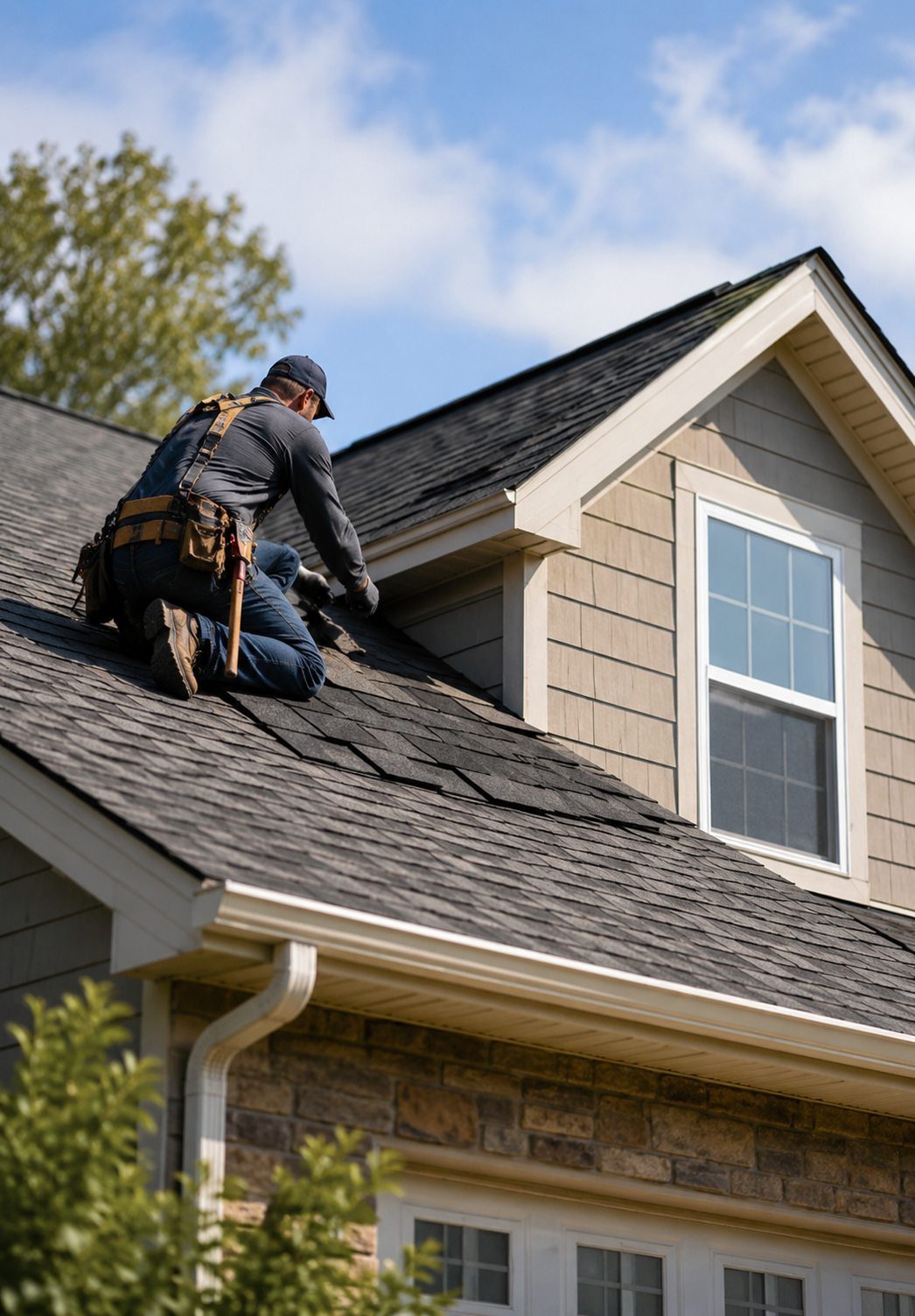 Residential roofing service