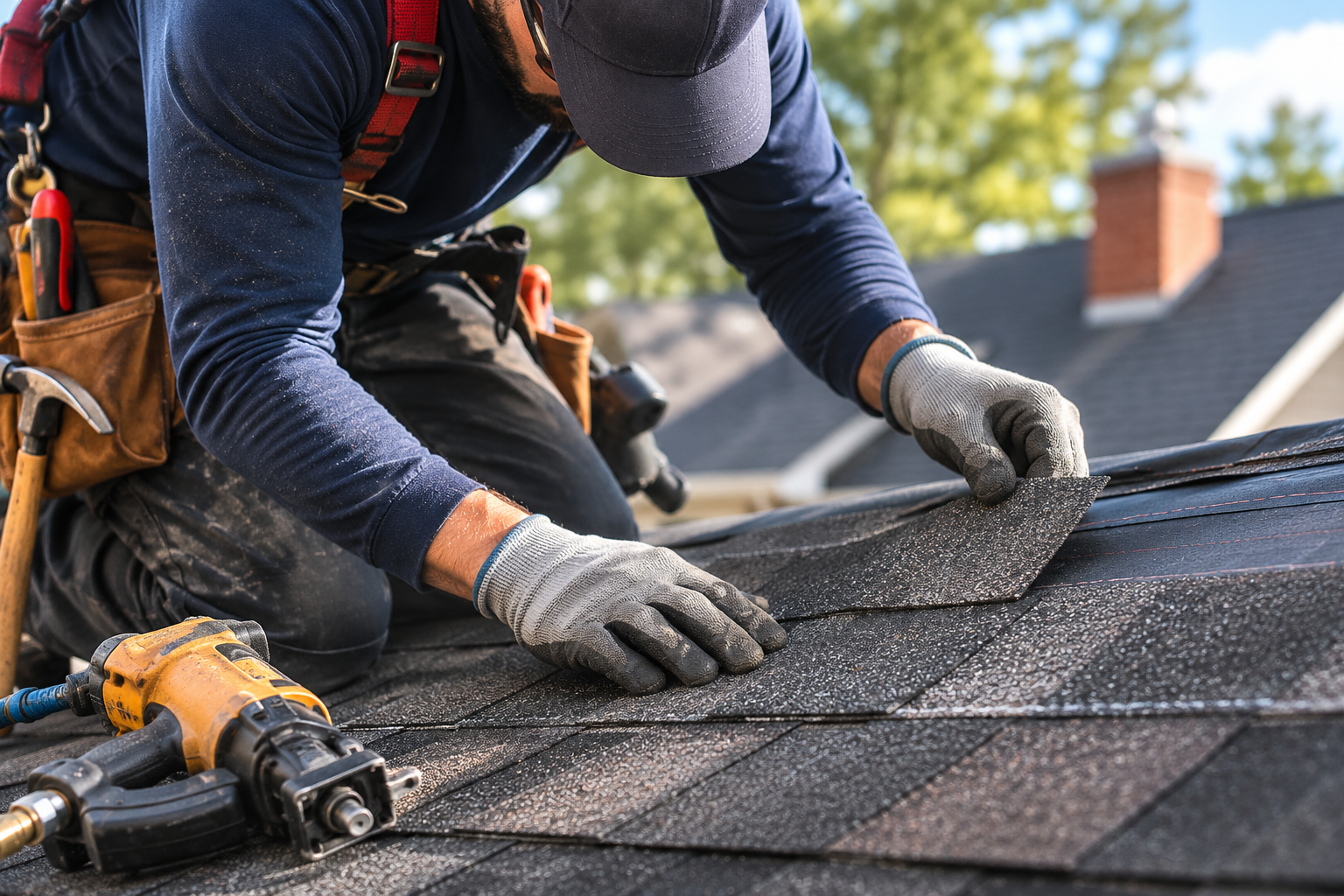 Roofing warranty and professional roof protection