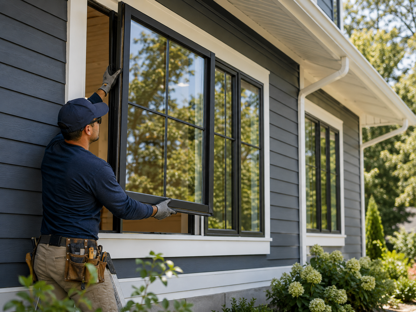 Window repair and replacement service