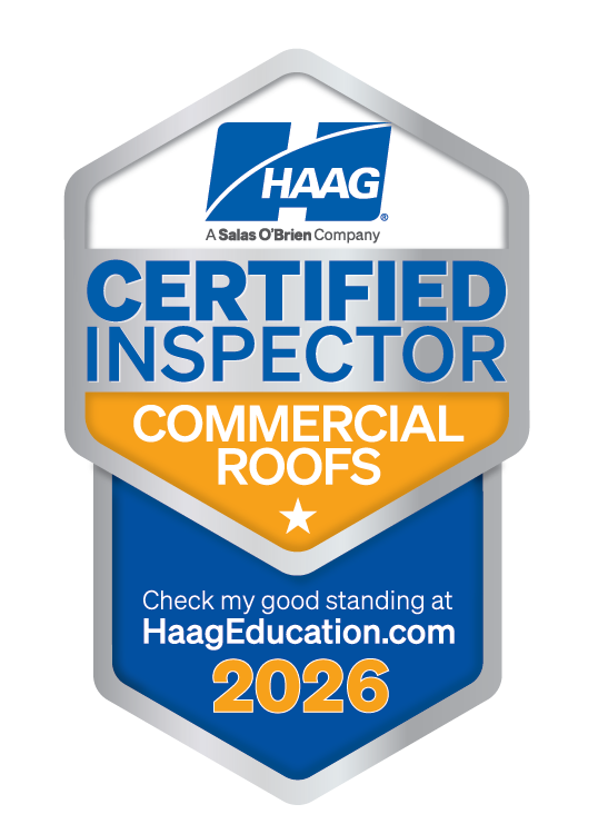 HAAG Certified Inspector Commercial Roofs